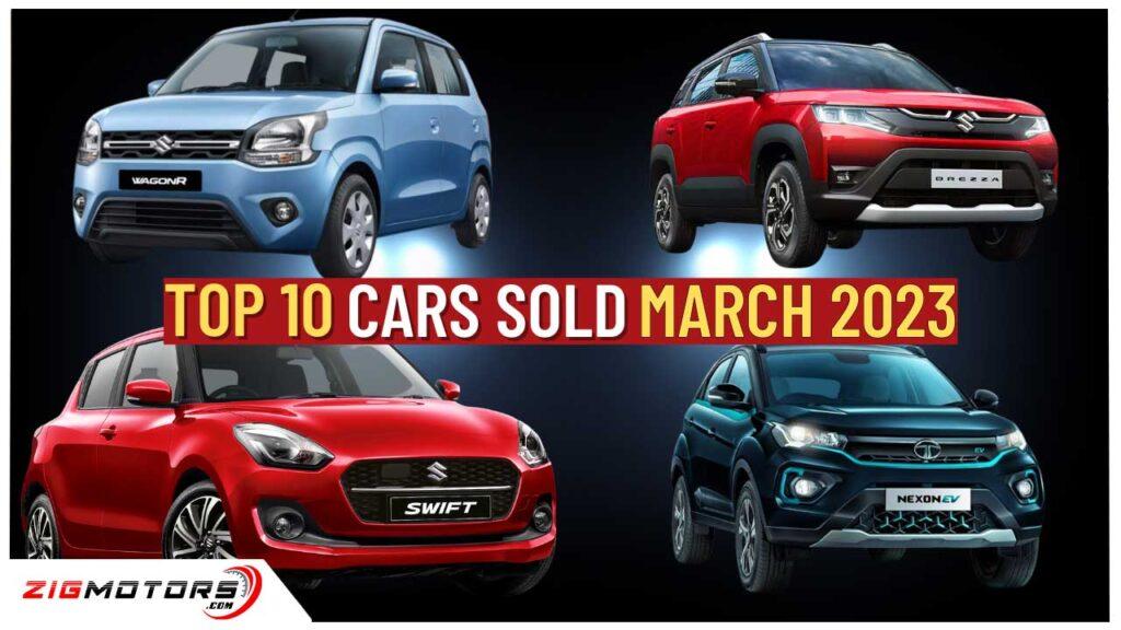 Top 10 Best-Selling Cars in India for March 2023