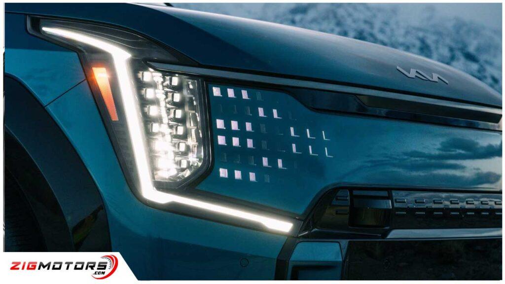 KIA-EV9 DRL Headlights