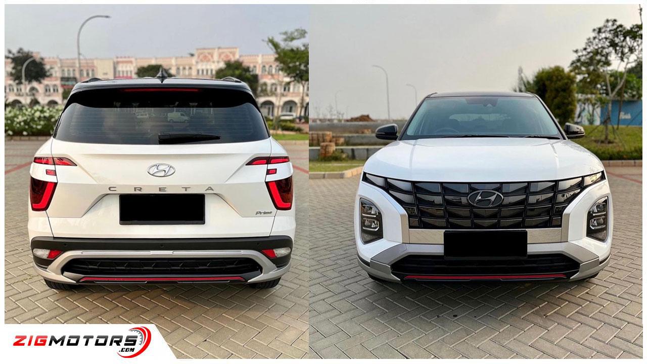 2024 Hyundai Creta Facelift Spotted Testing in India