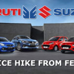 Maruti Suzuki Announces Price Hike Across All Models Starting February 1, 2025