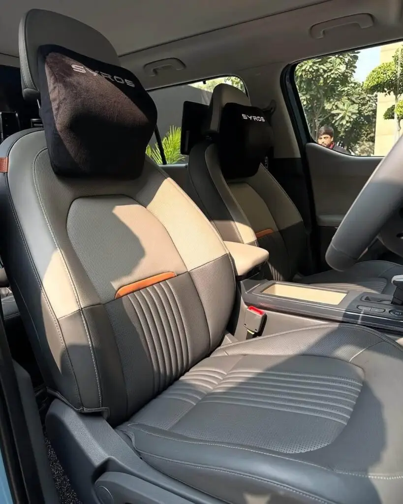 Kia Syros interior seats