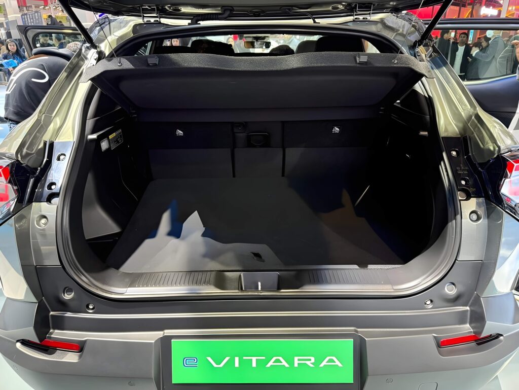 Maruti Suzuki e Vitara Boot Space